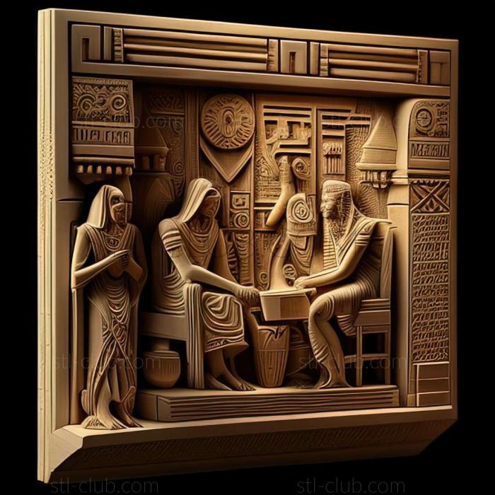 Art of Liof Egyptian architects